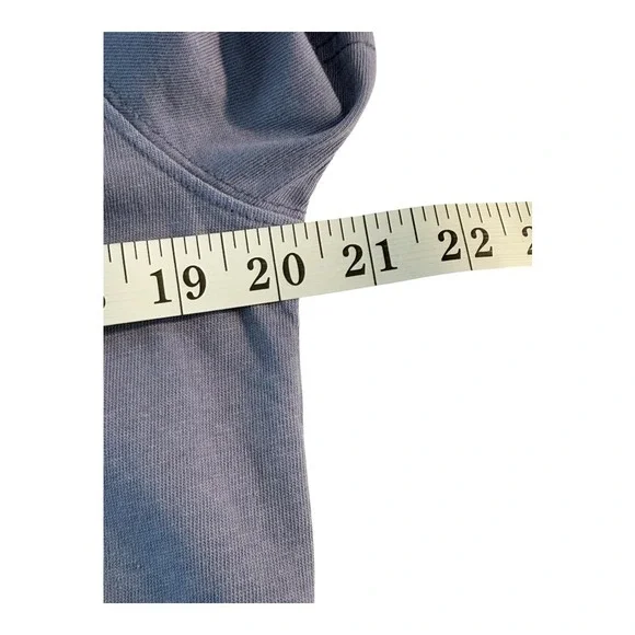 J. Crew Vintage Jersey Relaxed Fit Pocket Tee Shirt Men's Size Small Purple Blue - Picture 6 of 8